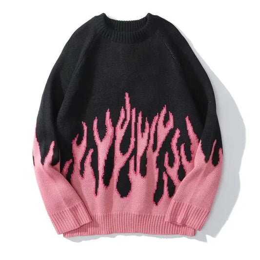 'FLAME' Oversized Knitted Sweater